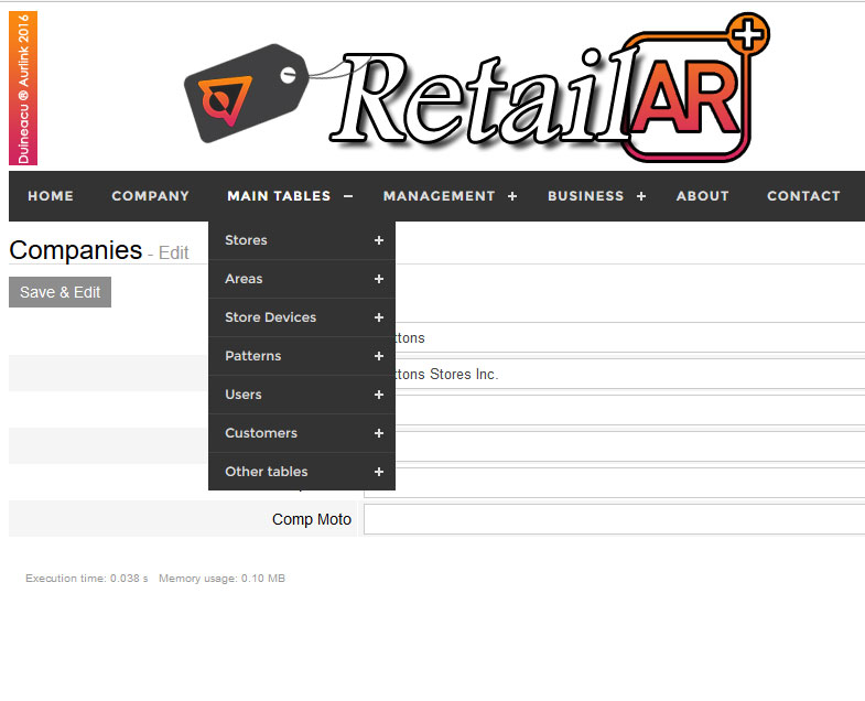 Portal de gestión y configuración